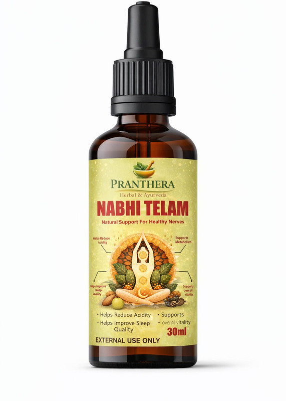 PRANTHERA Nabhi TELAM Ayurvedic Ramban Multi Benefit Nabhi Oil(30 ml)