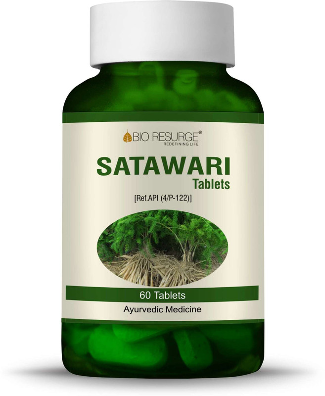 Bio Resurge Ayurvedic Shatavari Tablet 750 mg(60 Tablets)