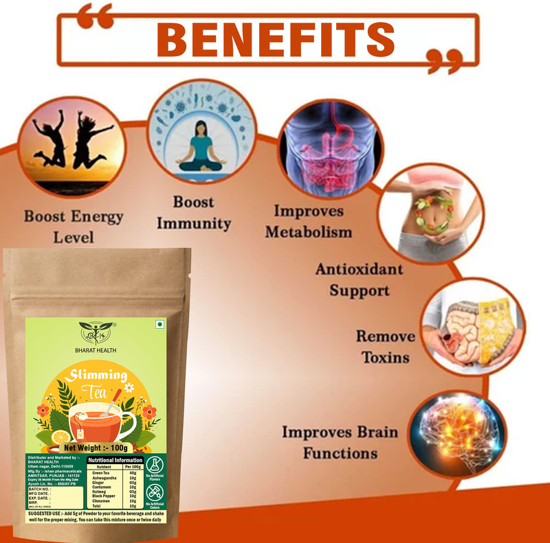 BHARAT HEALTH SLIMMING TEA(100 g)