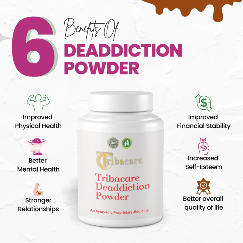 Tribacare Alcohol Drink Stop Deaddiction(Pack of 5, 40 g, 40 g, 40 g)