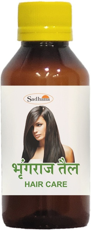 Sadhana Ayurvedics Bhringraj Tail-450ml /Hair fall control & Strong hair from root to tip(450 ml)