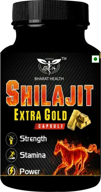 BHARAT HEALTH SHILAJIT EXTRA GOLD CAPSULE (30 VEG CAPSULE)(30 Capsules)