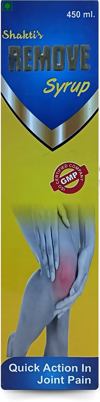 HERBSHD REMOVE Syrup | Quick Action In Joint Pain & Muscles Pain(450 ml)