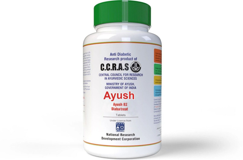Ayush Ayurvedic Medicine for Diabetes Made of Pure Herbs 1 Month Pack 180Tablets(180 Tablets)