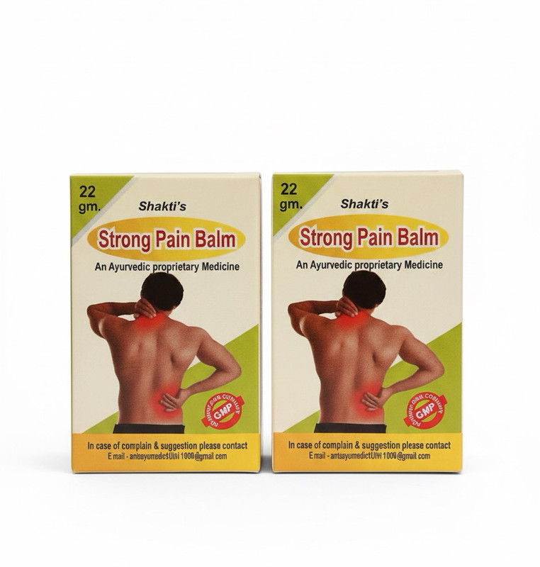 Arifa Ayurvedic Kutir STRONG PAIN BALM(Pack of 2, 66 g)