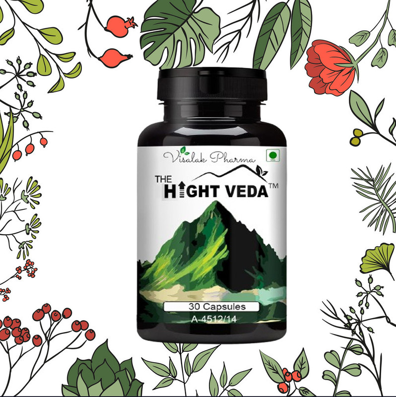 hight veda Height Vedaa Capsules-Tall Plus Herbal Growth Tablets(30 Capsules)