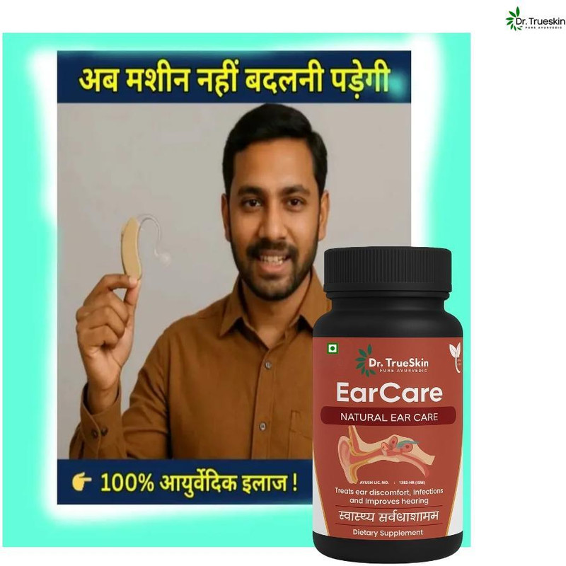 Dr.TrueSkin Earcare Natural - Natural Hearing Wellness(150 g)