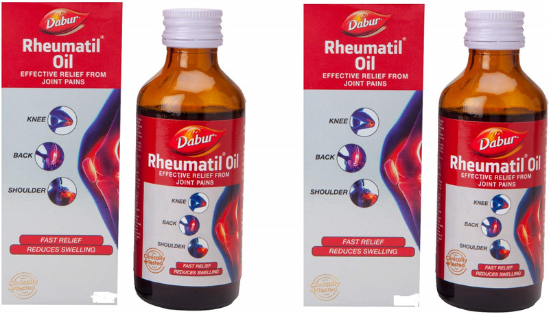 Dabur RHEUMATIL OIL Liquid (2 x 50 ml)(Pack of 2, 100 ml)