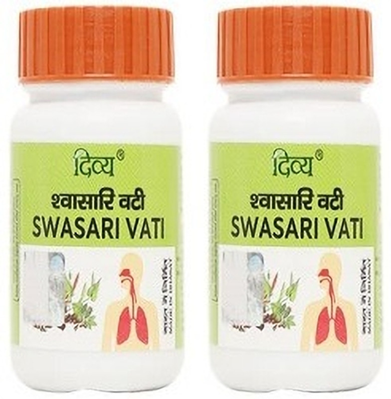 PATANJALI Divya Swasari Vati(Pack of 2, 160 Tablets)