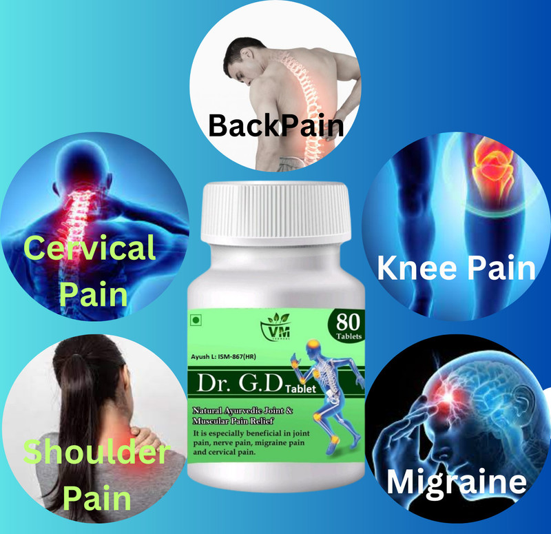 VEDMEDS Dr GD Tablet-Helpful in Joint pain(Pack of 2, 160 Tablets)