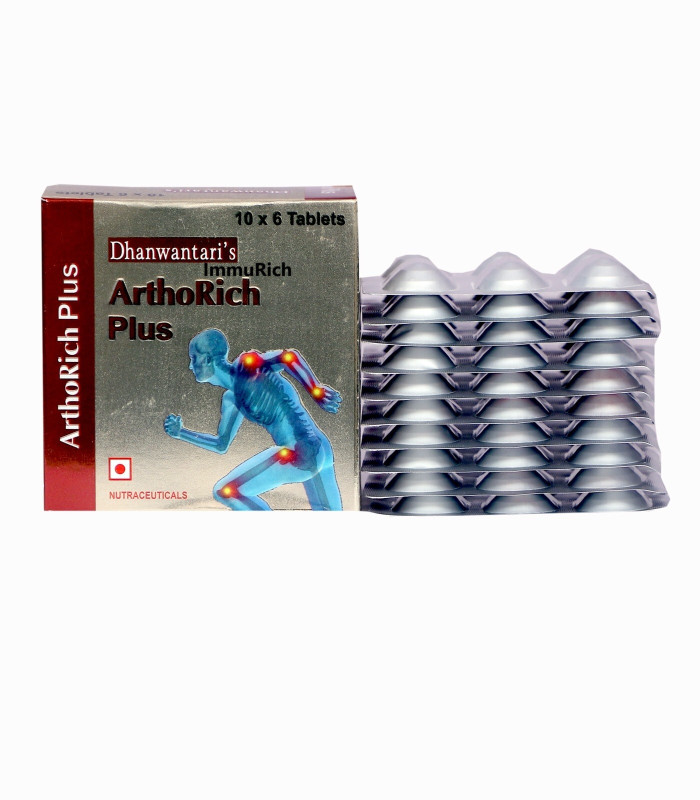 Dhanwantari's ImmuRich ArthoRich Plus 60 Tablets(60 Tablets)