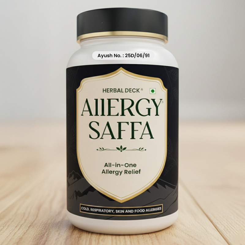 Herbal Deck Ayurvedic Allergy Support Powder for Daily Use(150 g)