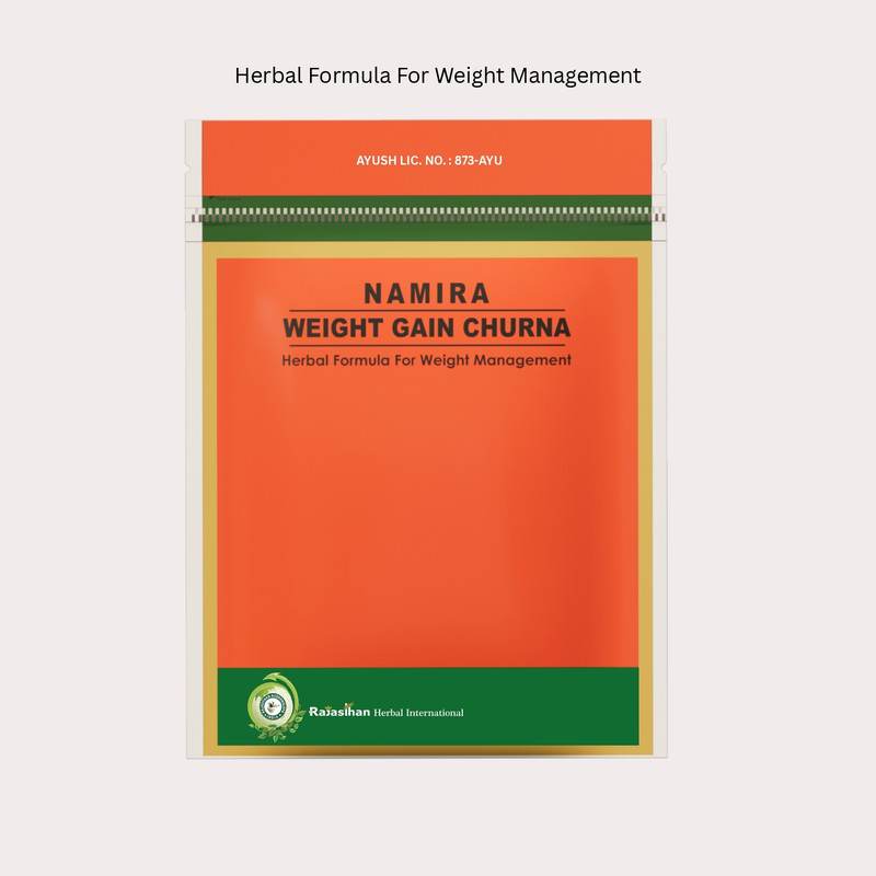 Rajasthan Herbal International Namira Weight Gain Churna |Namira Rooted Growth|Both Men&Women(120 g)