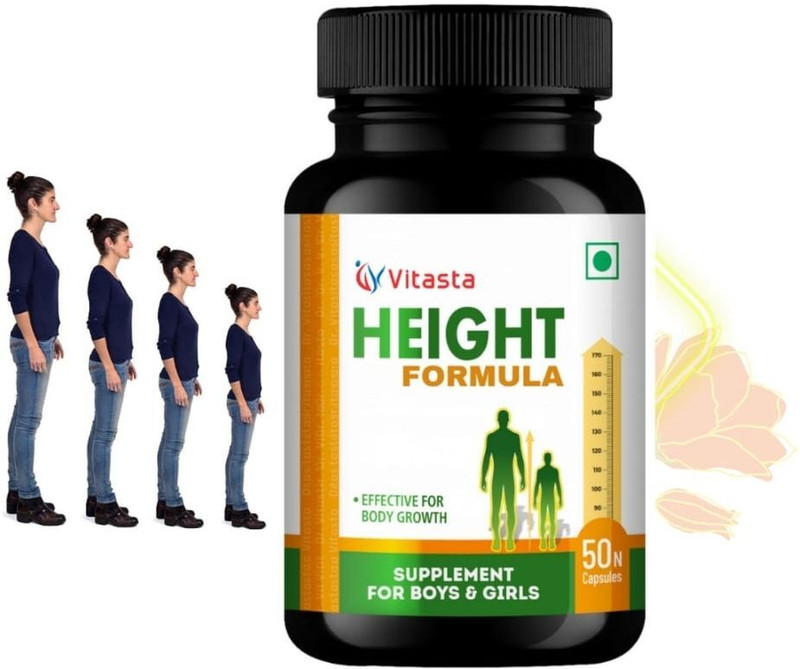 VITASTA Ayurvedic Hight Gainer Medicine for Boys and Girls(Pack of 2, 100 Capsules)