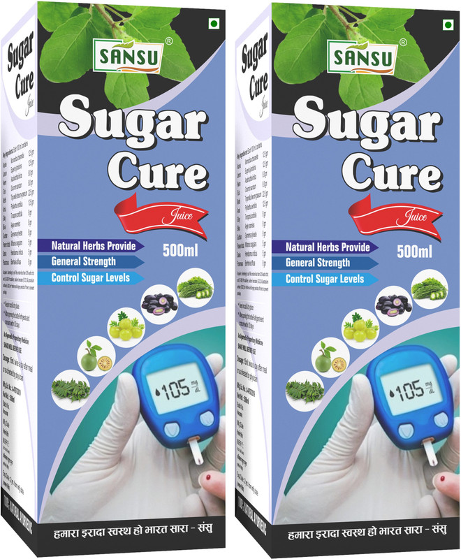 Sansu Sugar Cure 500ml | No Artificial Colour Added | No Sugar | 100% Pure & Natural(Pack of 2, 1000 ml)