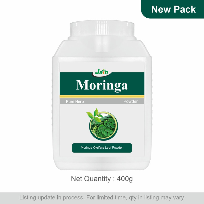 Jain Moringa Oleifera Leaf Powder 400g(400)