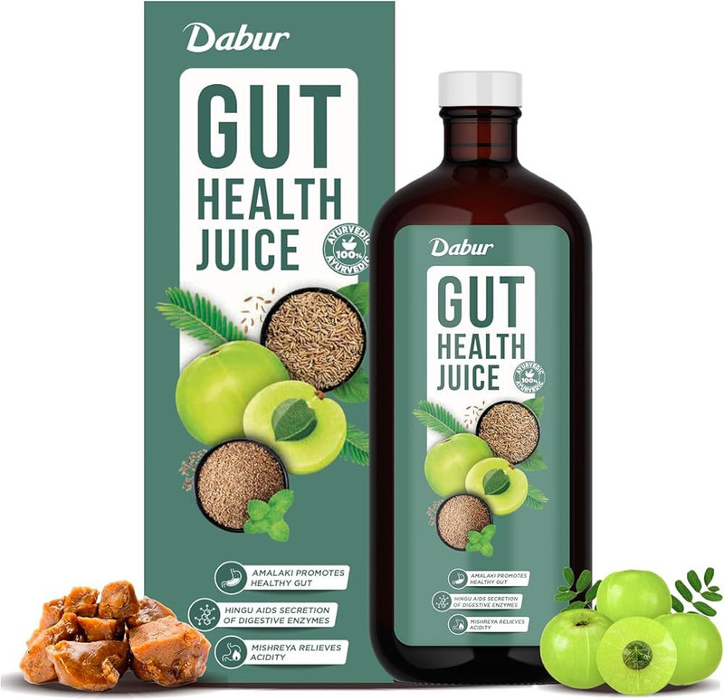 Dabur GUT HEALTH JUICE(Pack of 2, 2 L)