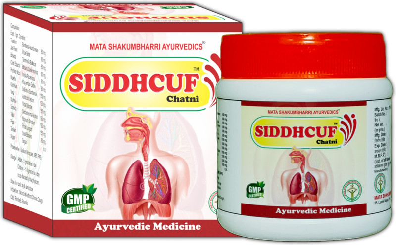 Mata Shakumbharri Ayurvedics Siddhcuf Chatani - For Cough, Cold & Respiratory problems(120 g)