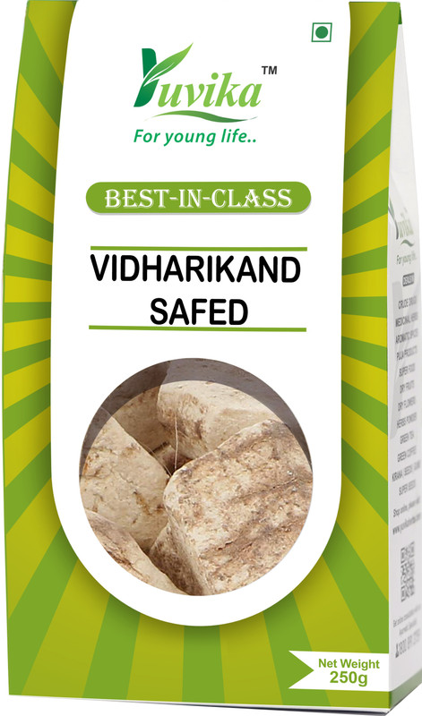 yuvika Vidharikand Safed - Bidharkand Safed - Puerariatuberosa - Indian Kudzu(250 g)