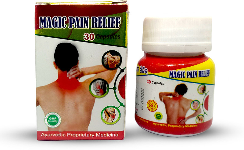BENGAL HERBS MAGIC PAIN RELIEF: NATURAL RELIEF FOR ARTHRITIS, MUSCLE, BACK PAIN, JOINT PAIN(30 Capsules)