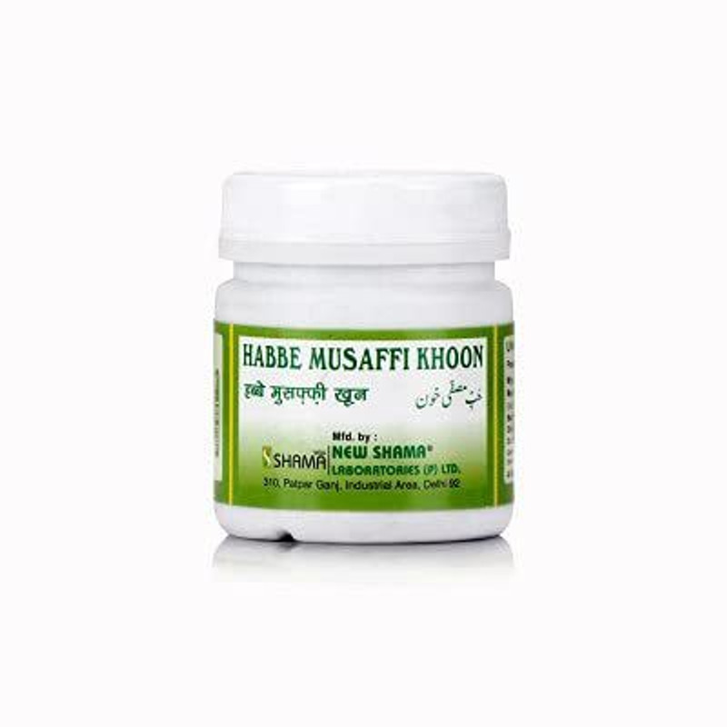 New Shama Habbe Musaffi Khoon (100 pills pack of 4 ) Comes with shandaar rose water(Pack of 4, 400 Tablets)