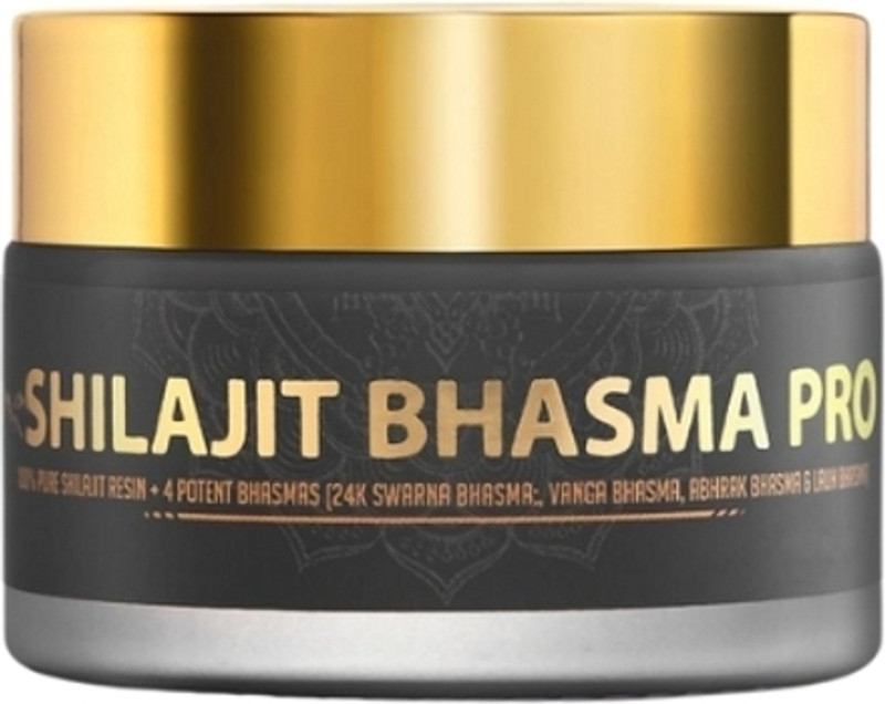 MANGO HERBS SHILAJIT PRO-Swarna, Vanga, Abhrak & Lauh Bhasma-High Fulvic Acid(25 g)