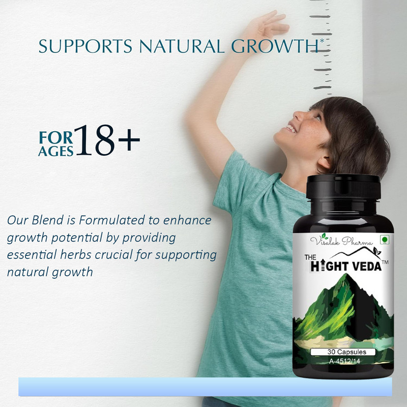 hight veda Height Vedaa Capsules to Improved Immune system(30 Capsules)