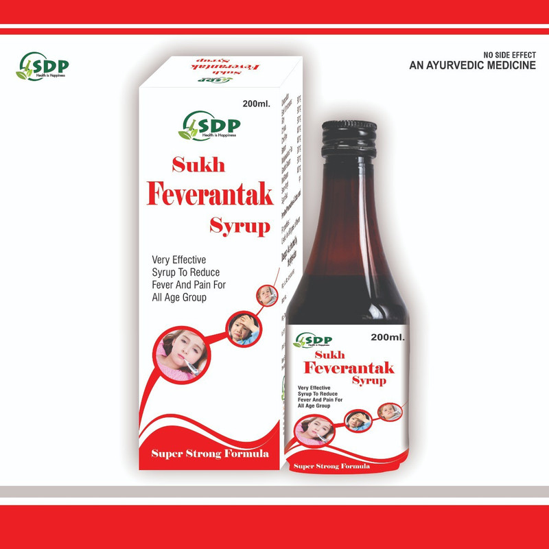 SukhDarshan Sukh Fever syrup 100% natural 200 ml helpline no.9813327569(200 ml)