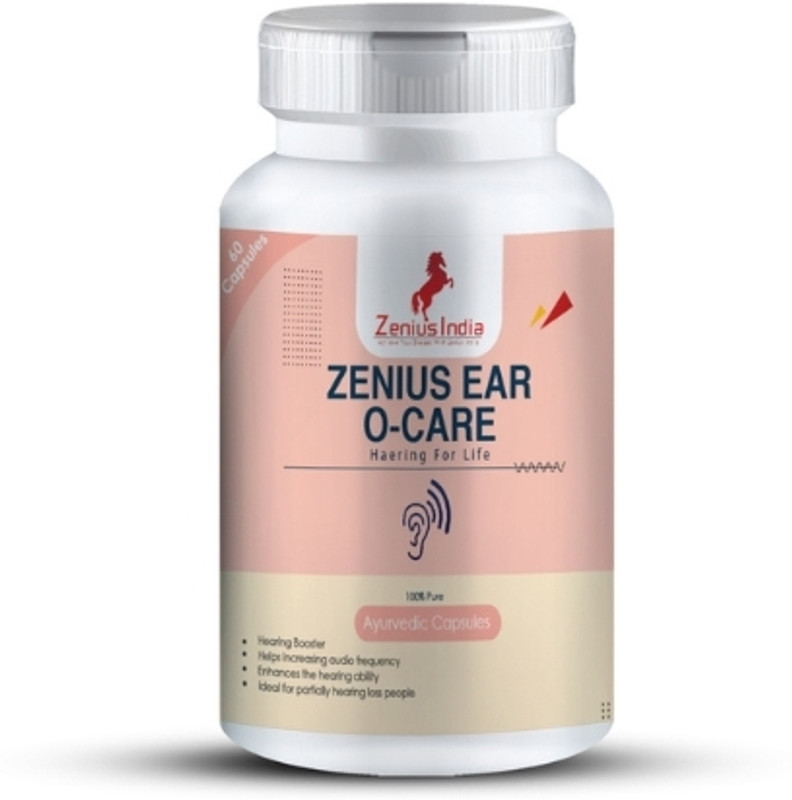 Zenius India Ear O Capsules Stronger Your Hearing Power Better Then Before(60 Capsules)