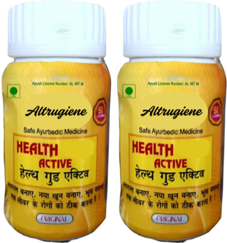 Altrugiene HEALTH GOOD ACTIVE Ayurvedic Weight Gain Capsule (Pack of 1, 50 Capsules)(50 Capsules)