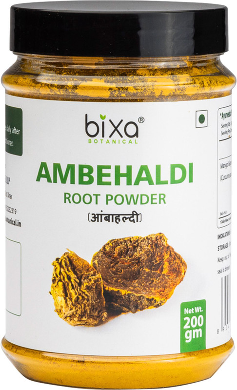 bixa botanical Ambehaldi Powder 
Curcuma amada(200 g)