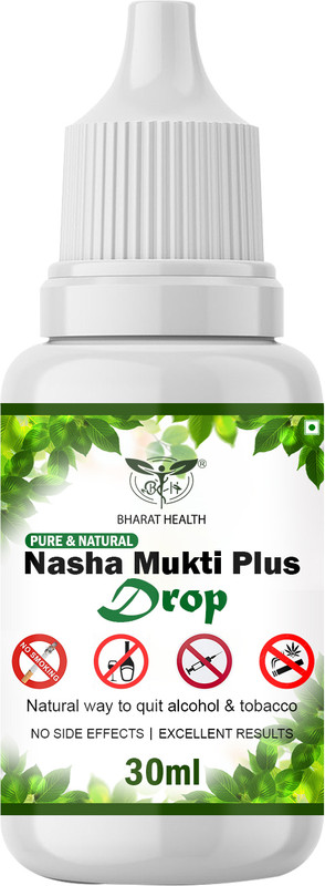 BHARAT HEALTH NASHA MUKTI PLUS DROP Pure & NaturaL(30 ml)