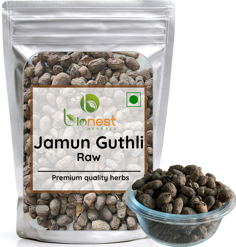 Bionest Herbals Jamun Guthli - Jambolan / Syzygium Cumini for Diabetes, Digestion & Metabolism(250 g)