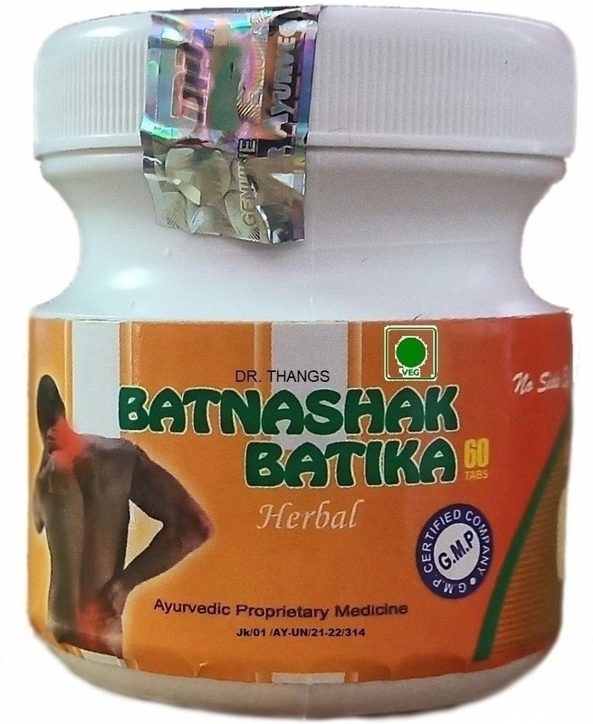 DR. THANGS Batnashak Batika tablet Pack of 2(Pack of 2, 120 Tablets)