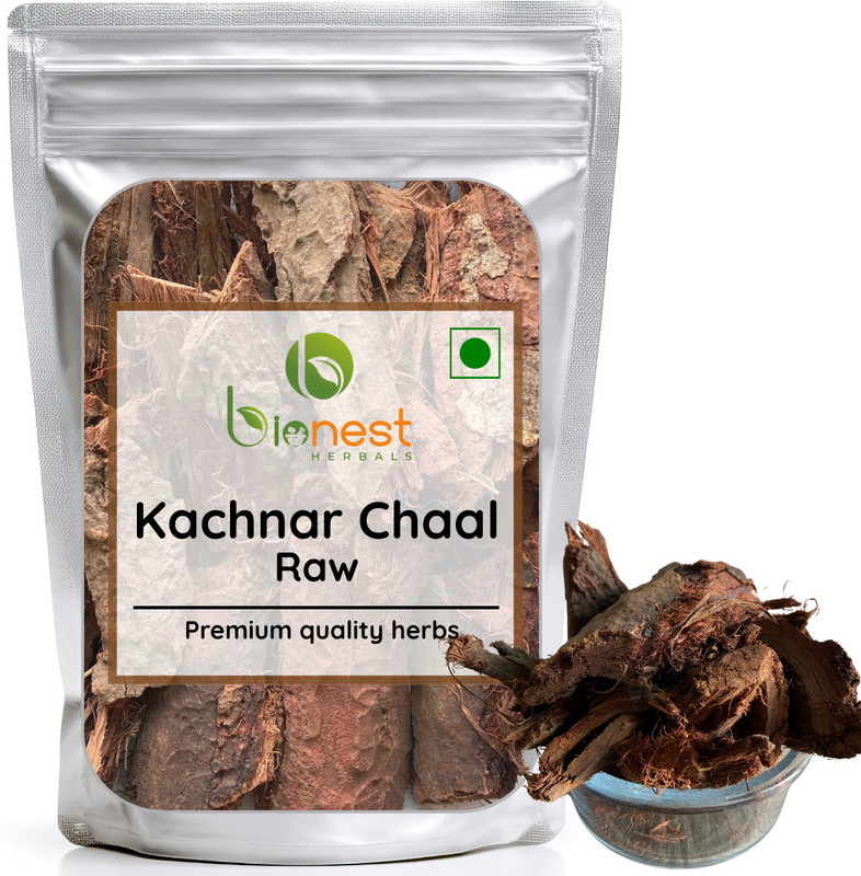 Bionest Herbals Kachnar Chaal (Raw) - 250 g - Glandular health, Thyroid imbalances, Diarrhea(250 g)