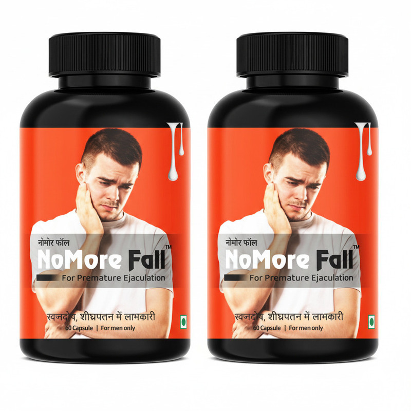 Suraj Herbals NoMore Fall Control+(Pack of 2, 120 Capsules)