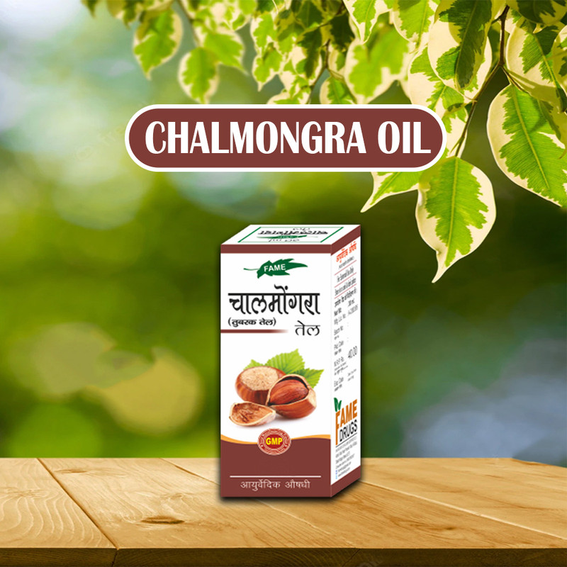 Fame Drugs Ayurvedic Chalmogra Oil 30 ML(Pack of 3, 30 ml)