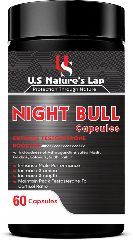 U.S. NATURE'S LAP NIGHT BULL (Capsules)(60 Capsules)