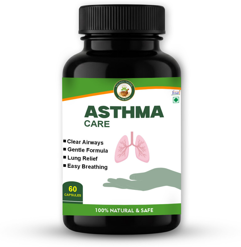 Suraj Herbals Ayurvedic Asthma Care(60 Capsules)