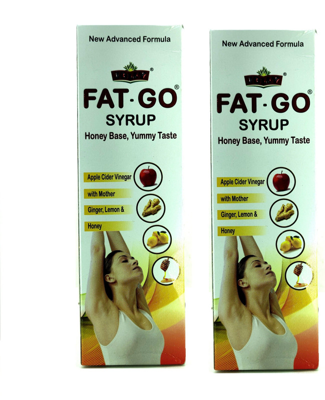 JOLLY FAT- GO Syrup Honey base Beneficial in weight loss for Men and Women (pack of 2)(Pack of 2, 250 ml)