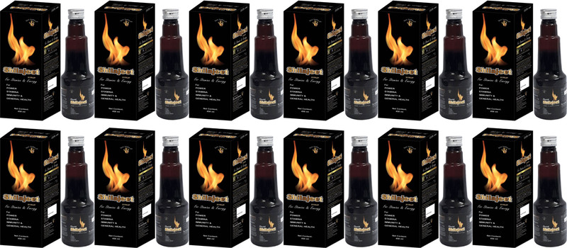 DEE INDIA HERBALS Shialajeet For Stamina & Energy Syrup ( 225 Ml )(Pack of 12, 225 ml)