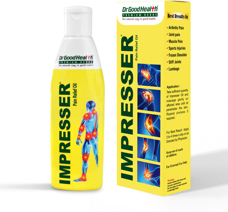 HindBio Pain Relief impresser Massage Oil Ayurvedic Fast Healing and pain Reducing(100 ml)