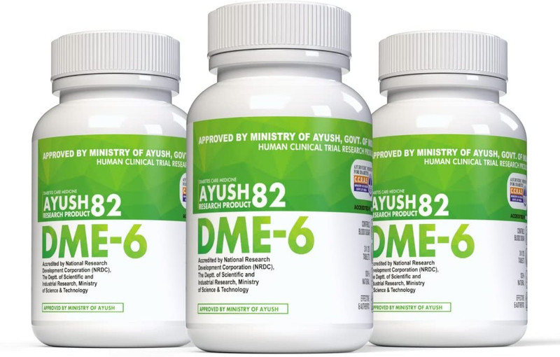 Sogo Teleshoping DME-6 Diabetes(Pack of 3, 360 Tablets)