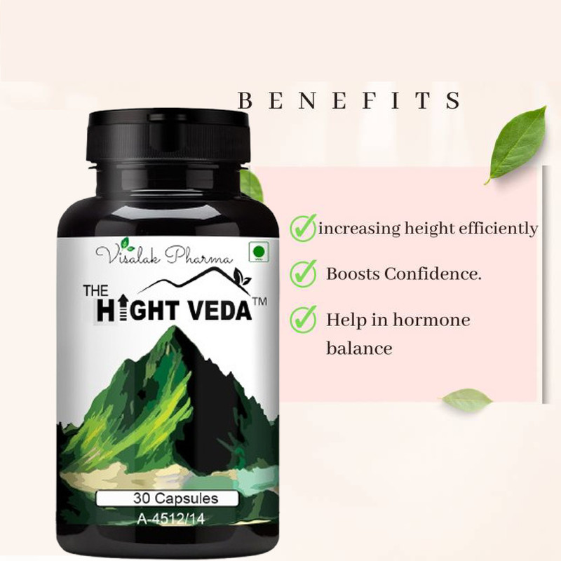 hight veda Height Vedaa Pills 30Caps-Pack-1(30 Capsules)