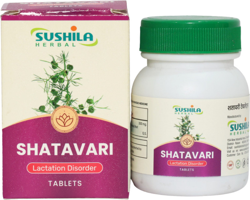SUSHILA HERBAL SHATAVARI TABLETS(60 Tablets)