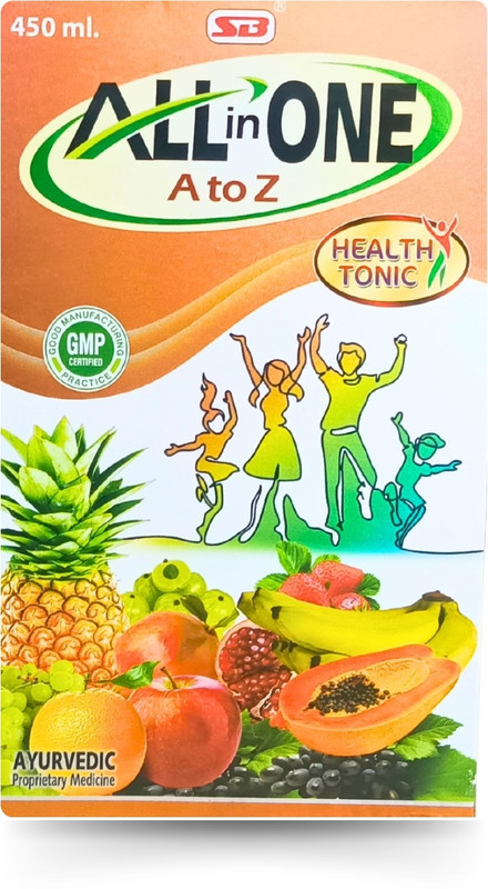 HERBSHD Vitamin Supplement Healthy A to Z Plus Tonic | 450 ml(450 ml)
