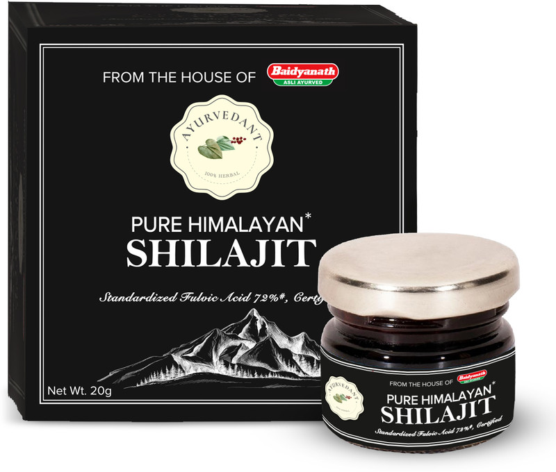 Baidyanath Ayurvedant Pure Himalayan Shilajit Resin (20g)(20 g)