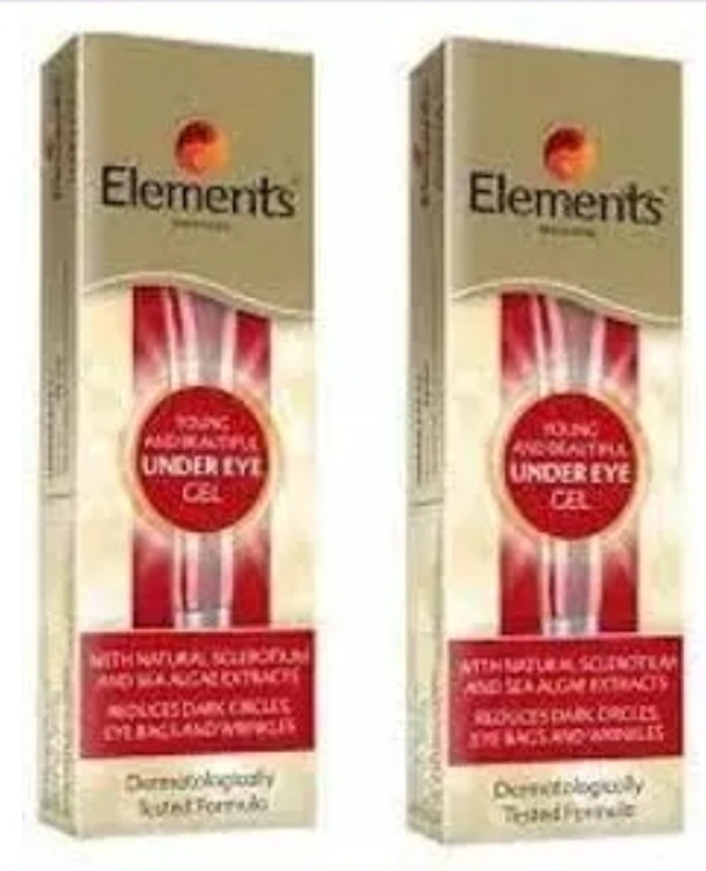Elements WELLNESS Under eye gel for dark circles(Pack of 2, 30 ml)