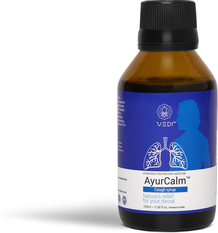 Vedi AYURCALM| Ayurvedic Cough Syrup(100 ml)