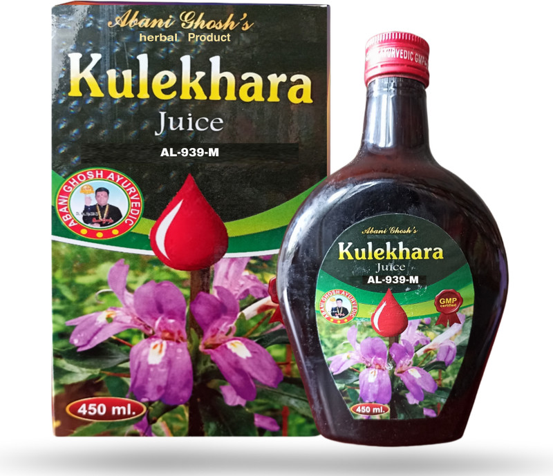 Ghosh Enterprises KULEKHARA JUICE (450ml) | NATURAL BLOOD GROW | GENERAL WEAKNESS(450 ml)
